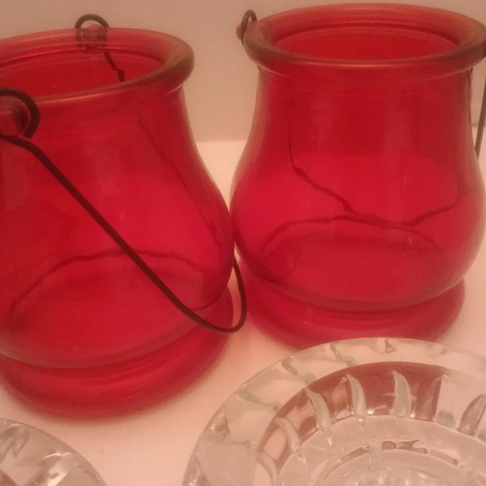 Lot Of 6 Small Candle Holders Various Type